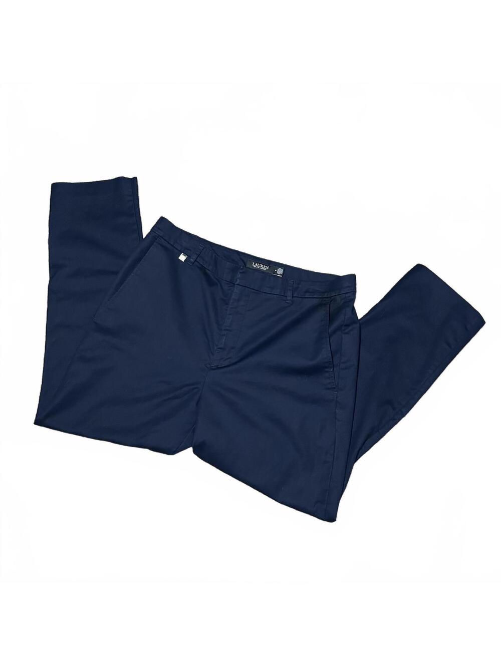 LRL Navy Blue Slacks Pants size 14